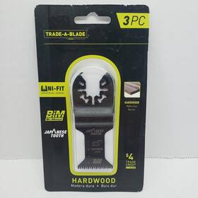 Totp273 Norske Trade-a-blade 1-1/4 Inch Hardwood Japanese Tooth Uni-fit #totp273 3-pack