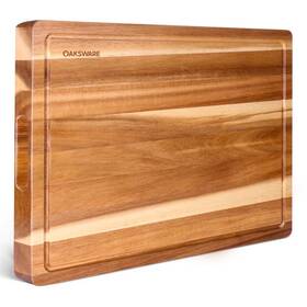 Cs-85 Oaksware Cutting Boards 16.5x13 Large Acacia Wooden For Kitchen Edge