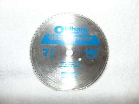 B725p Oldham 725p #b725p 7 1/4 Inch 140 Tooth Saw Blade Osb Plywood Steel New