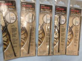 Fr44302 Olson Scroll Saw Blades 60 Reverse Tooth Germany Inch Nos T-253