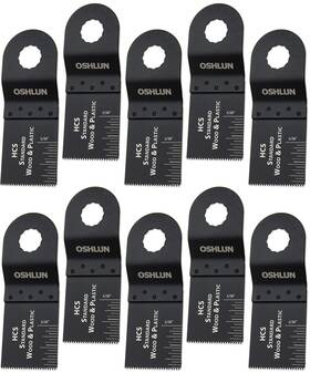 Mmr-0310 Oshlun 753182911472 1-1/3-inch Standard Hcs Oscillating Tool Blade For Rockwell Or Worx