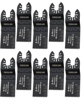 Mmc-0110 Oshlun 1-1/3-inch Universal Bi-metal Oscillating Tool Blade With Qui