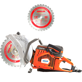 Sbr-140030 Oshlun 14-inch 30 Tooth Ftg Saw Blade With 1-inch Arbor 7/8-inch