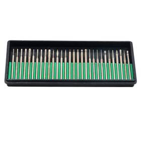 Oudtinx 656664604049 Tm 30 Pcs Diamond Burr Bits Drill Glass Gemstone Metal For Dremel Craftsman R