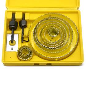 Oudtinz 656664978225 Oudtinx Hole Saw Kit For Wood- 16 Pieces Full Set With 2pcs Mandrels 1pcs