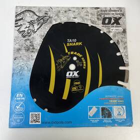 Ox-ta10-12 Ox Tools Segmented Asphalt Diamond Blade 12 Inch X 1-20mm Bore