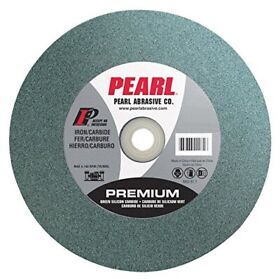 Bg610120 Pearl Abrasive Green Silicon Carbide Bench Grinding Wheel With C120 Gri