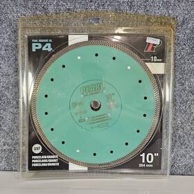 Dia10tt Pearl Abrasives Abrasive P4 Turbo Mesh Blade For Porcelain And Granite 10 Inch