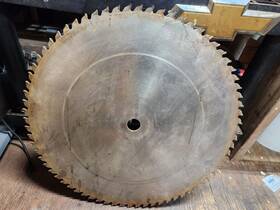 Nf2472 Popular Tools 24 Inch Non-ferrous Metal Cutting Saw Blade 72 Tooth Carbide Re-sharp 1 Arbor