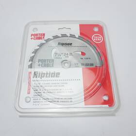 12810 Porter-cable 039404107152 1 7-1/4 Inch X 24t Riptide Saw Blade