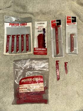 12342 Porter-cable 12332 Lot Of Bayonet Saw Blades 56 12324 4 5 12330 1