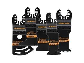 Powertec 843441151432 Oscillating Tool Blade Set 5pc