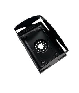 Sq1000-s-sl Q Bit Qbit Stainless Steel Oscillating Drywall Blade For 1-gang Boxes