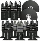 15-items Qfm187 Platinum Blades Oscillating Multitool Blade Bundle Other Power