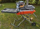 R4092 R 4092 Ridgid Test Used Wet Tile Saw The Beast With Wheeled
