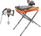 R4030s-r7135 Ridgid Tile Wet Saw Stand Single Paddle Mixer 0033287179701