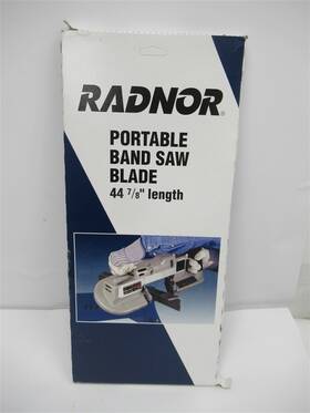 14825rad38pw183 Radnor 1/2 Inch X .020 44-7/8 18 Tpi Bandsaw Blade Pk 3