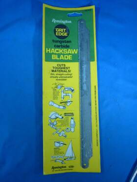 Hs10c Remington Inch Grit Edge Dupont Tungsten Carbide Hacksaw Blade Free Ship