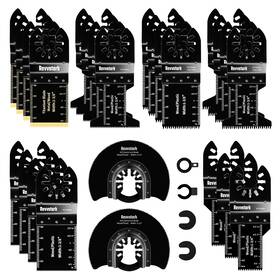 Ob-ht-01 Revvstark 29pcs Oscillating Saw Blades Reinforced Titanium Multitool Blade