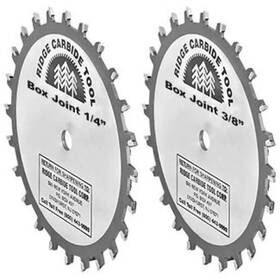 Bjs8-5 Ridge Carbide Bjs8-5/8 8 Inch Box And Finger Joint Set 30 Teeth 10 Hook 5/8 Bore