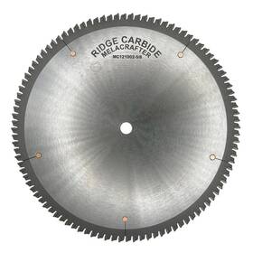 Mc121002-5 Ridge Carbide Mc121002-5/8 12 Inch Melacrafter Saw Blade 100 Teeth Hiatb Grind -5 Hook 5/8
