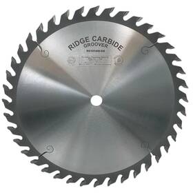 Rg101440-5 Ridge Carbide Rg101440-5/8 10 Inch Groover Saw Blade 40 Teeth Ftg Grind 20 Hook 5/8 Bore