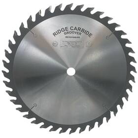 Rg1031640-5 Ridge Carbide Rg1031640-5/8 10 Inch Groover Saw Blade 40 Teeth Ftg Grind 20 Hook 5/8 Bore