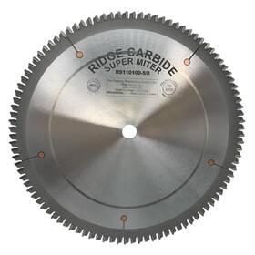 Rs110100-5 Ridge Carbide Rs110100-5/8 10 Inch Super Miter Full Kerf Blade 100 Teeth Ar 4 1 Grind -5 Hoo