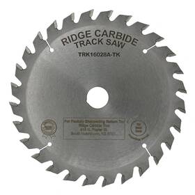 Trk16028a-tk Ridge Carbide 160mm Combo Track Saw Blade 28 Teeth Atb Grind 15 Hook 20mm
