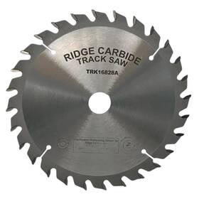 Trk16828a Ridge Carbide 168mm Combo Track Saw Blade 28 Teeth Atb Grind 15 Hook 20mm