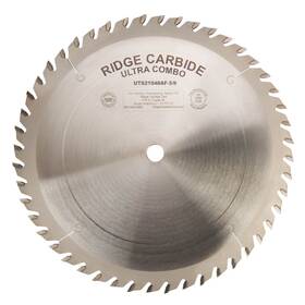 Uts21048af-5 Ridge Carbide Uts21048af-5/8 Rigid Ts2000 Ultra Combo Saw Blade 10 Inch X 5/8 Bore 48t Atb Full Kerf