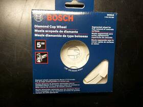 Dc510 Robert Bosch Tool Corporation 5 Pcs. Inch . Double Row Segmented Diamond Cup Wheel