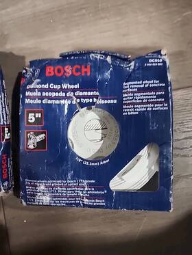 Dc510hd Robert Bosch Tool Corporation 5 Inch Double Row Segmented Diamond Cup Wheel