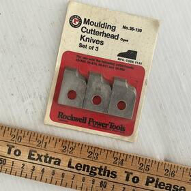 35-120 Rockwell Nos Moulding Cutterhead Knives Ogee No