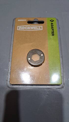 Rw8942 Rockwell Universal Fit System Sonicrafter Oscillating Accessory Adapter