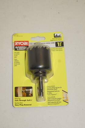 A10hs04 Ryobi 10hs04 1-3/4 Inch Carbon Hole Saw Model #a10hs04