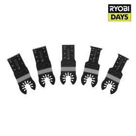 Ryobi 726084653153 4-piece Wood And Metal Oscillating Multi-tool Blade Set