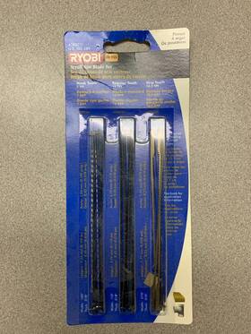 A28sc11 Ryobi Scroll Saw Blade Assorted Set Of 18