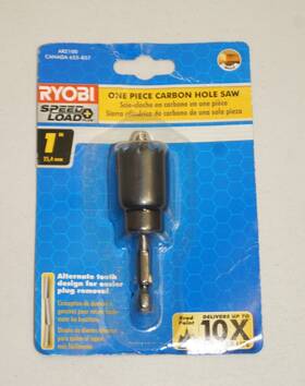 Ar2100 Ryobi 1 Inch Carbon Hole Saw