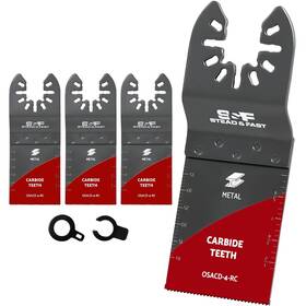 Plt-hkq-022 S&f Stead & Fast And Carbide Multi Tool Blades For Metal Cutting 4-pack