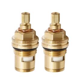 Nqtj370 Saihisday Ceramic Stem G1/2 Inch Bsp Thread 20-tooth Spline Disc Cartridge Hot And