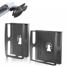 Saintago 702163231443 Square Slot Cutter 2pcs Stainless Steel Rectangle And For Plastic Meta