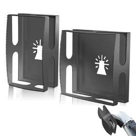 Saintago 767776695914 Square Slot Cutter 2pcs Stainless Rectangle