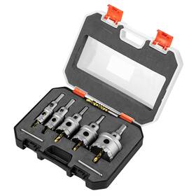 O06hj54 Sali 5pcs Tct Hole Saw Kit Tungsten Carbide Tipped Drill Bit With Ti