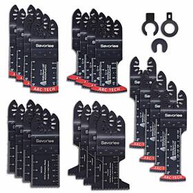 Sa-001 Savoriee 23pcs Oscillating Saw Blades Universal Multitool For