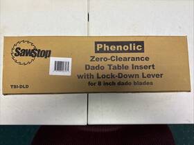 Sawstop 857766003185 Tsi-dld 16 Inch X 4-1/2 1-1/2 Dado Lock Down Zero-clearance Insert New