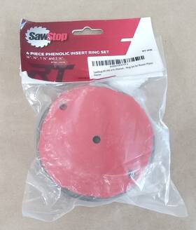 Sawstop 857766003550 Rt-pir Insert Phenolic Ring Set For Rt-lft Precision Router Table Lift