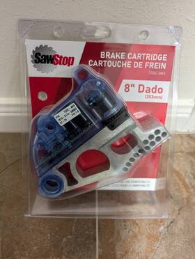 Tsdc-8r3 Sawstop Table Saw Dado Brake Cartridge For 8 Sets Blue