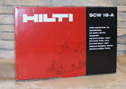 Scw18-a Hilti Brand New Scw