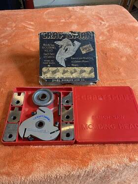 9-3250 Sears Vintage Molding Head 18 Blades